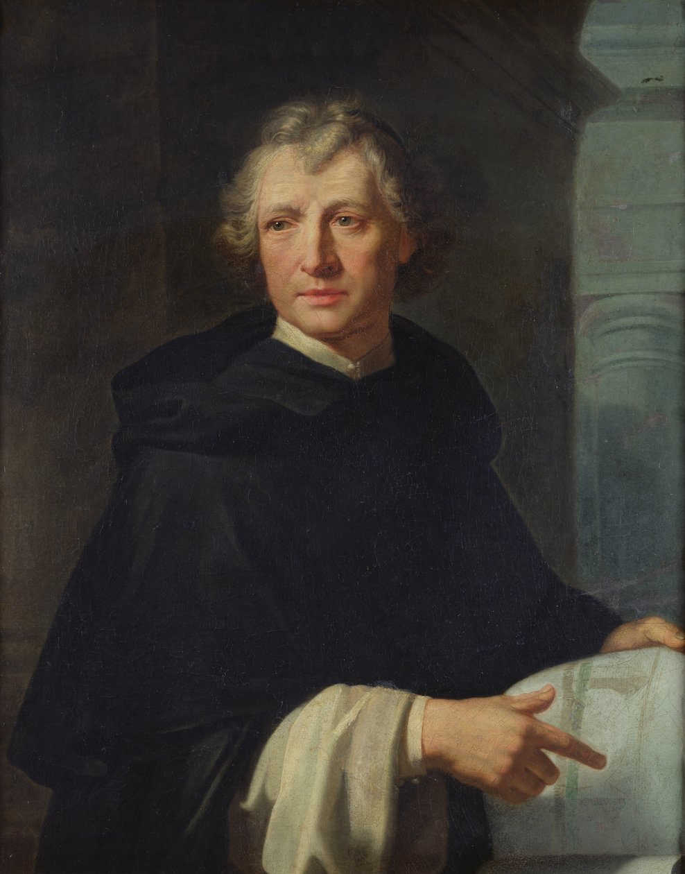 Portrait of Frere Francois Romain (1646-1735) by Jean 1662 1753 Andre