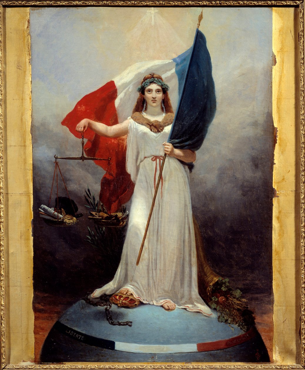 Symbolic Figure of the Republic by Jean Alphonse Roehn