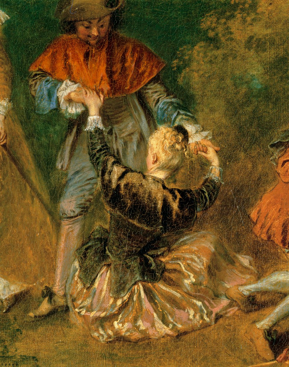 The Embarkation for Cythera by Jean Antoine Watteau