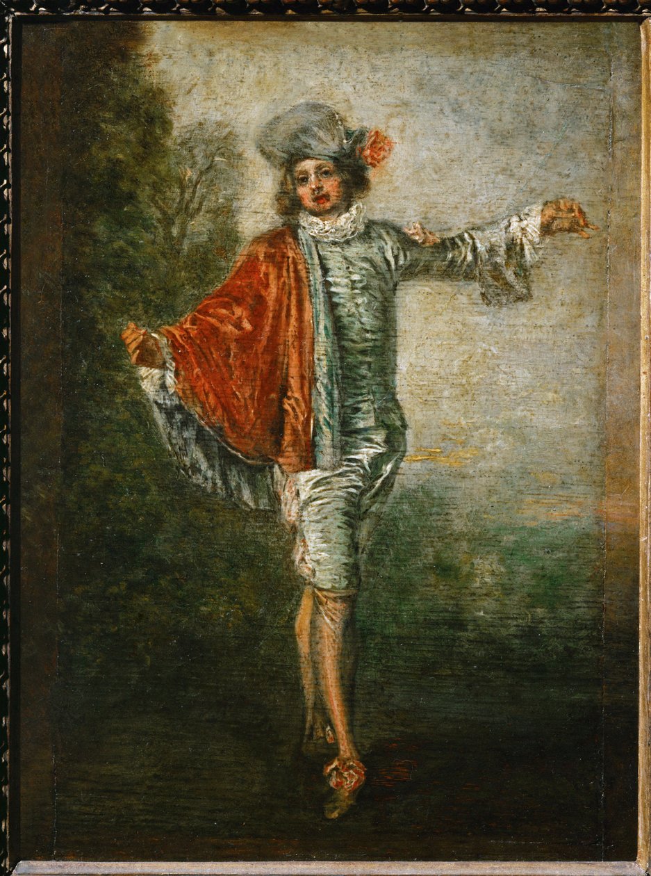 The Indifferent by Jean Antoine Watteau