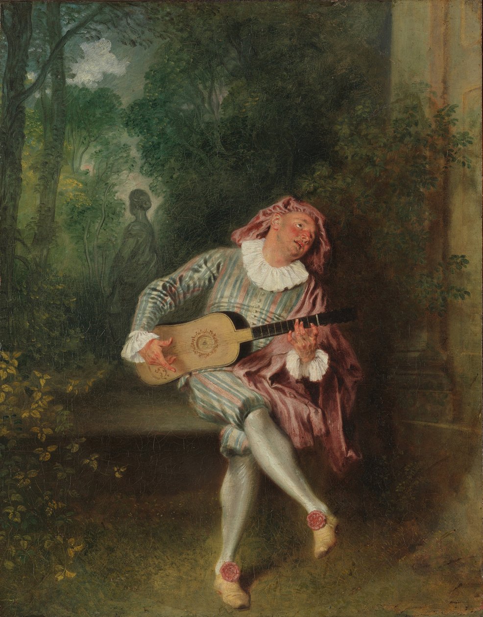 Mezzetin by Jean Antoine Watteau
