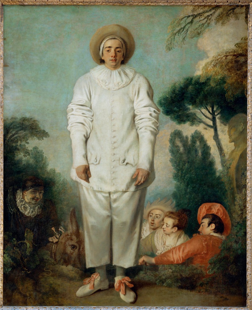 Pierrot, Formerly Known as Gilles by Jean Antoine Watteau
