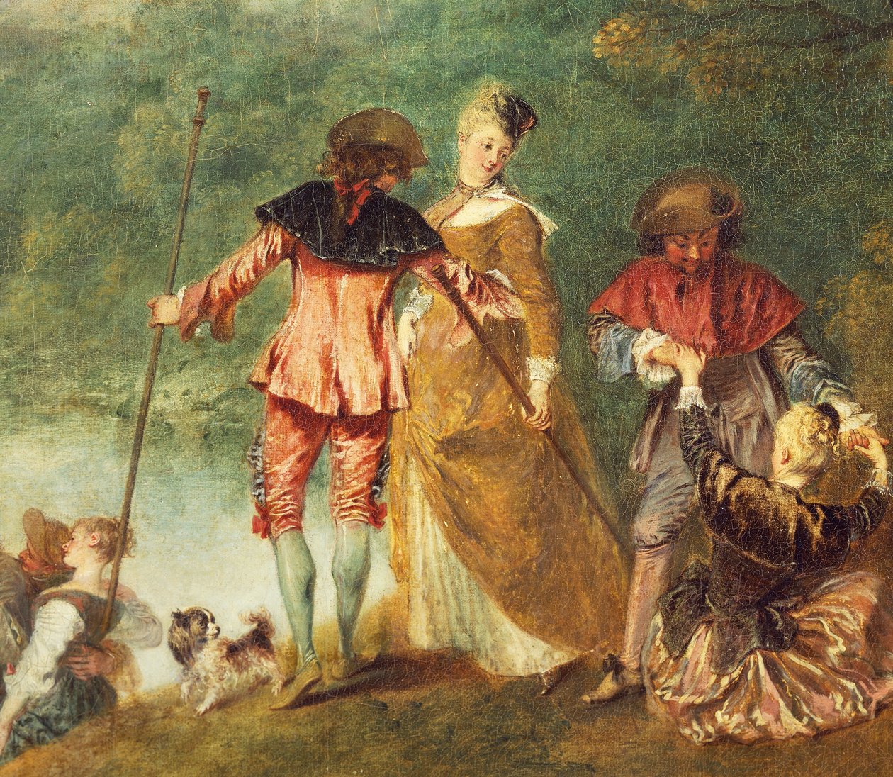 Pilgrimage to the Isle of Cythera by Jean Antoine Watteau