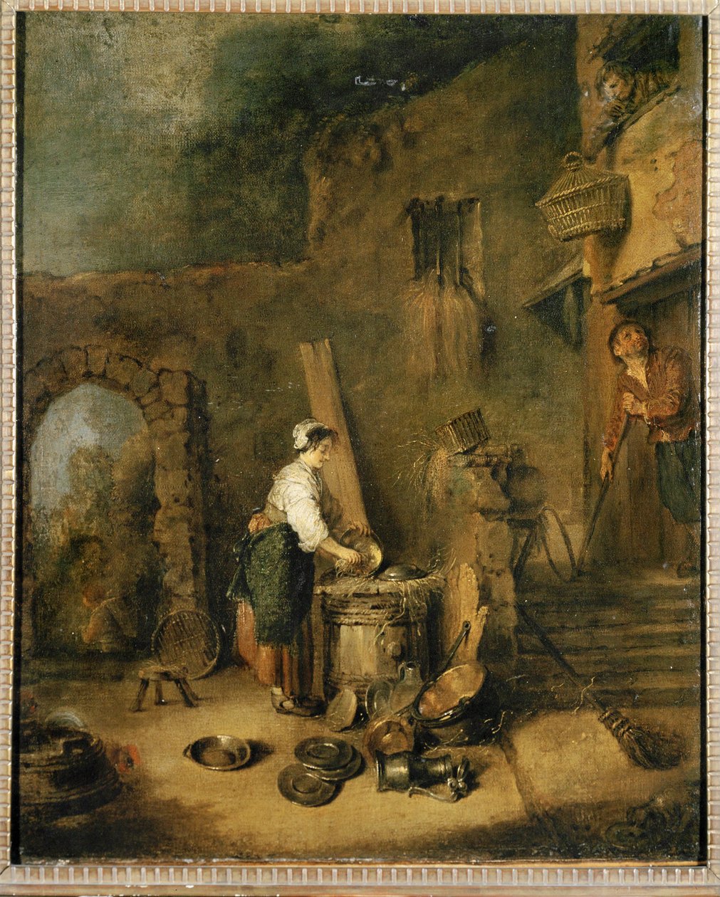 The Cook by Jean Antoine Watteau