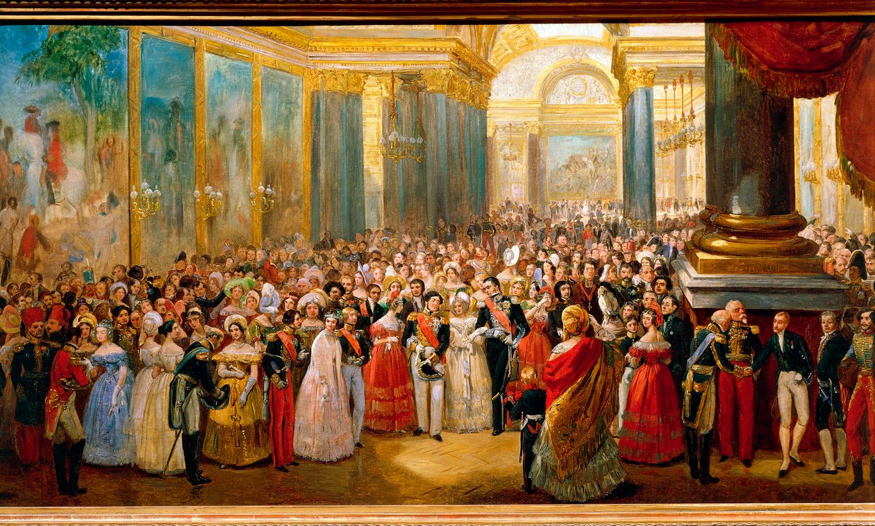 Inauguration of the Gallery of Battles by Jean Auguste Bard