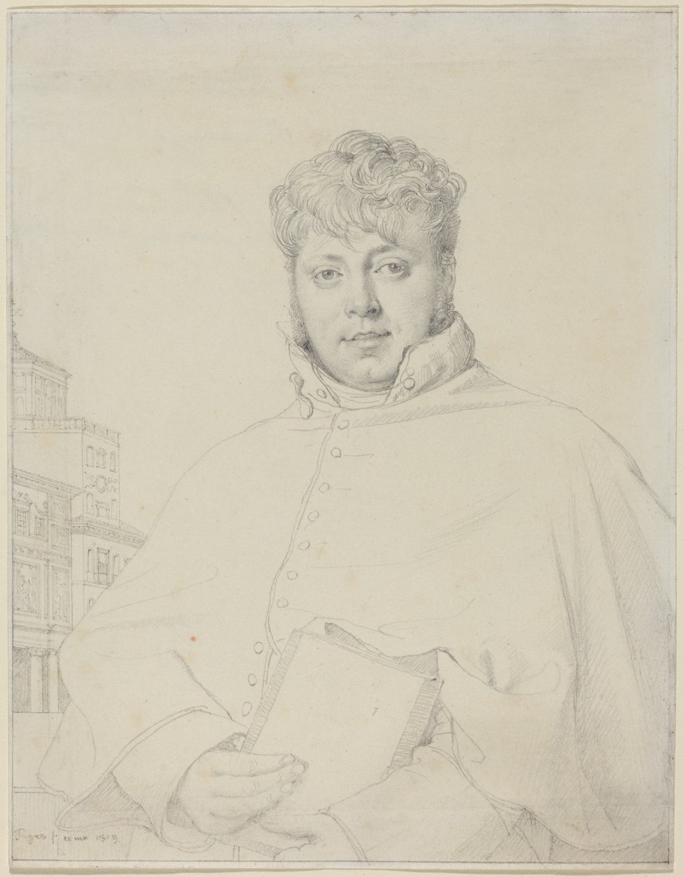 Auguste-Jean-Marie Guénepin by Jean Auguste Dominique Ingres