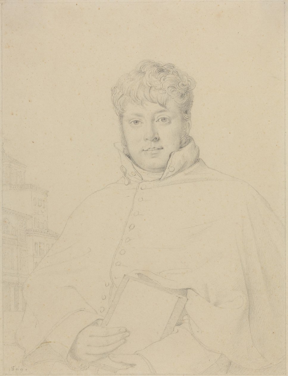 Auguste-Jean-Marie Guénepin by Jean Auguste Dominique Ingres