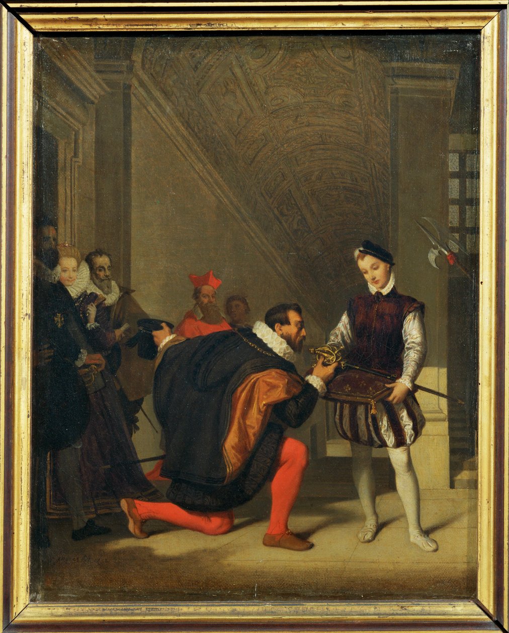 Don Pedro de Toledo, Spanish ambassador, met a page carrying Henry IV