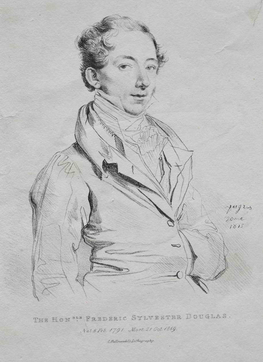 Honorable Frederic Sylvester Douglas by Jean Auguste Dominique Ingres