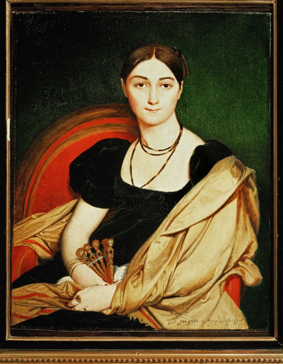 Mme. Antonia de Vaucay by Jean Auguste Dominique Ingres