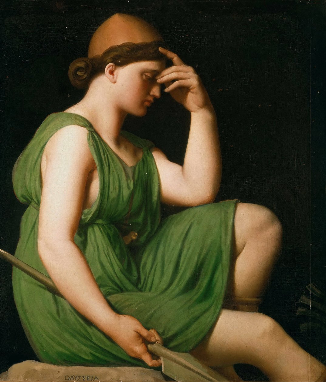 Odysseus. Study for the Triumph of Homer by Jean Auguste Dominique Ingres