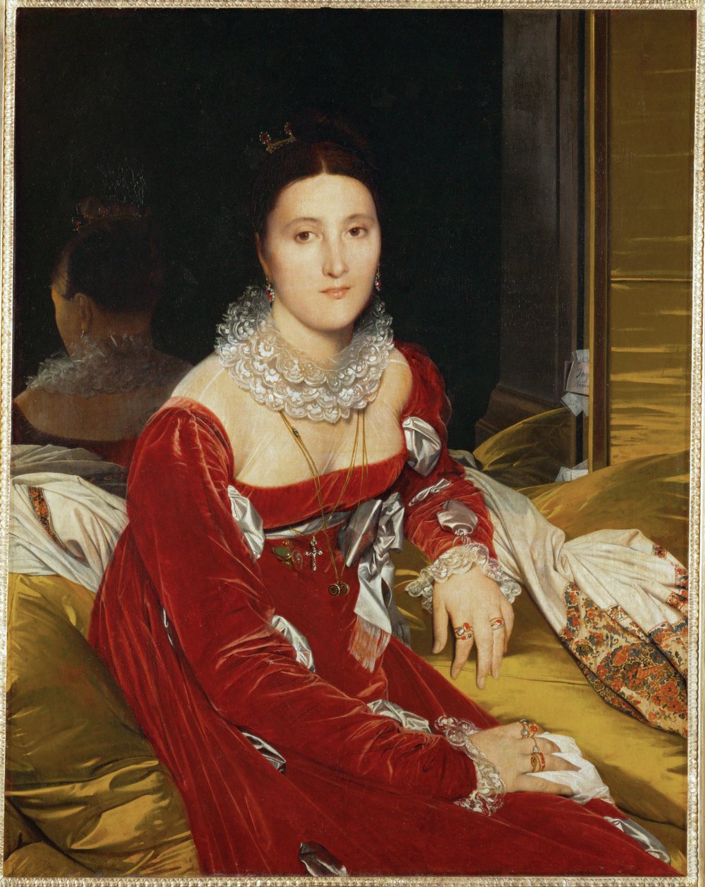 Portrait of Mme. de Senonnes by Jean Auguste Dominique Ingres