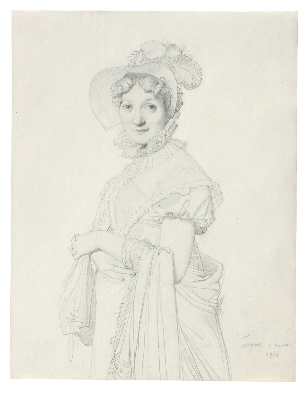 Portrait of a Young Woman by Jean Auguste Dominique Ingres