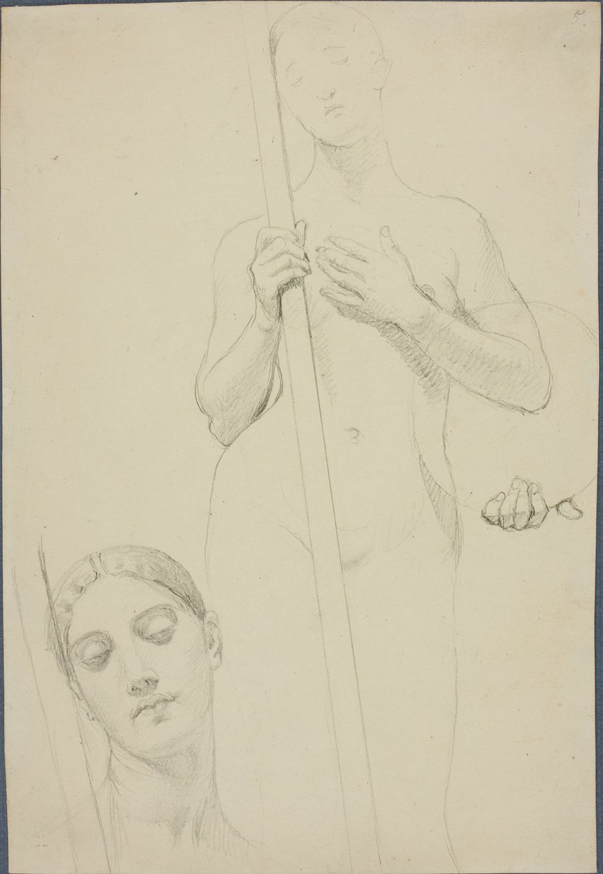 Study by Jean Auguste Dominique Ingres