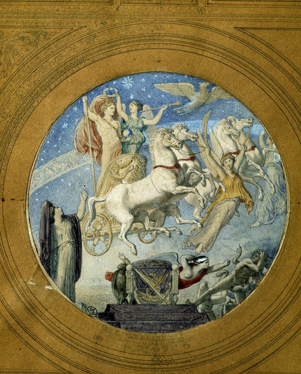 The Apotheosis of Napoleon I by Jean Auguste Dominique Ingres