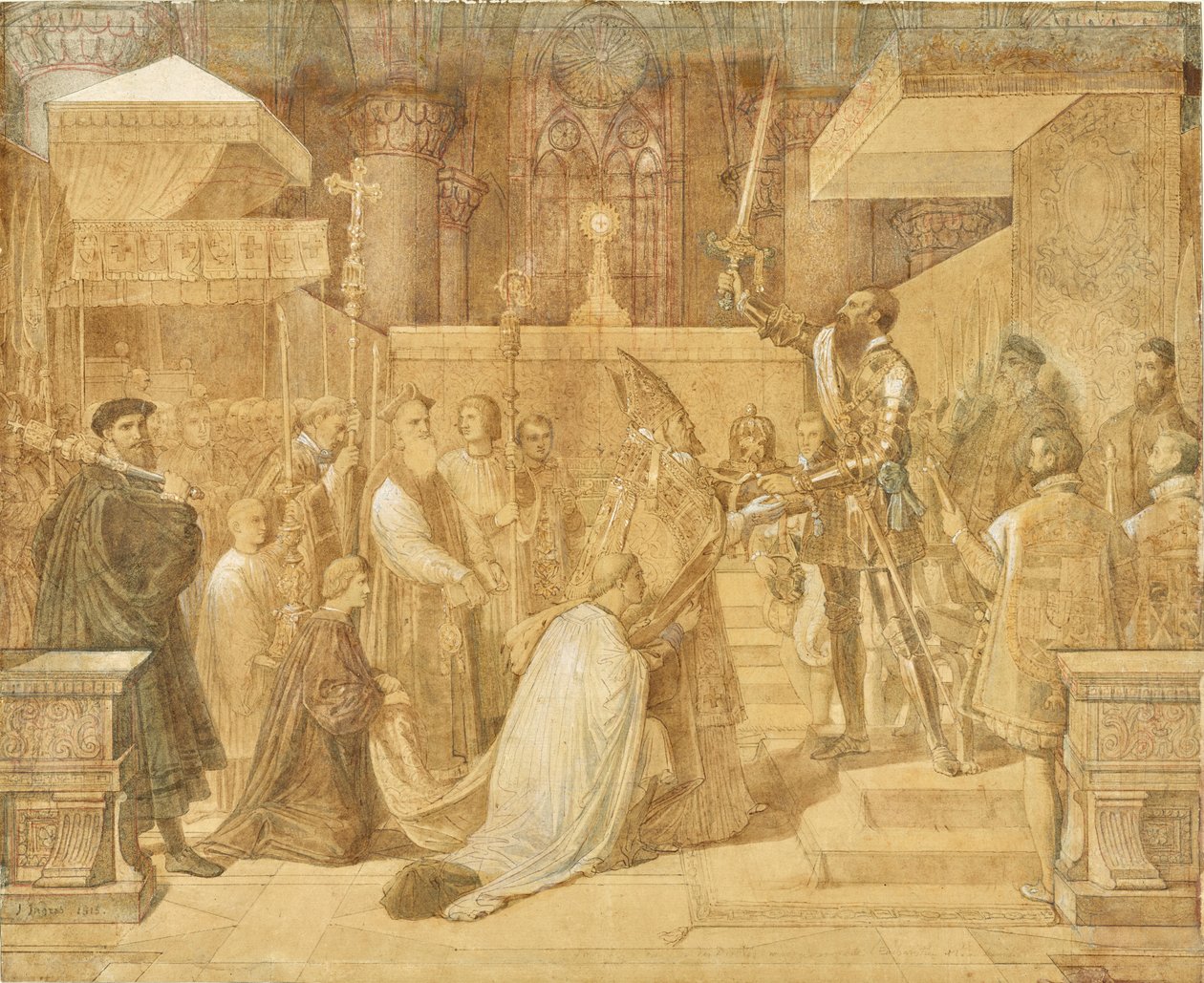 The Duke of Alba Receiving the Pope