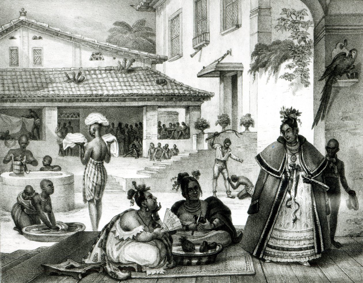 Interior of a Cigganos House, from 