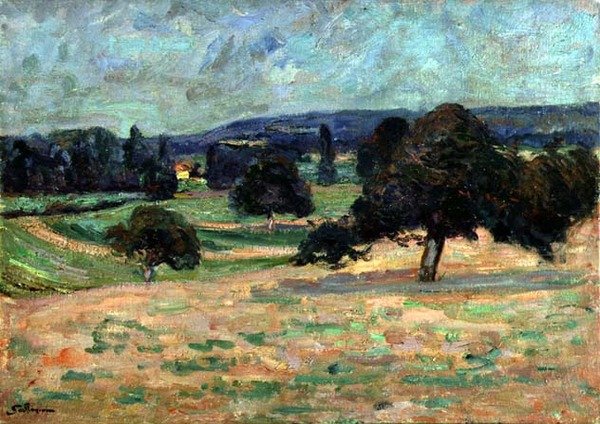 Landscape in the Ile de France, c.1895 by Jean Baptiste Armand Guillaumin