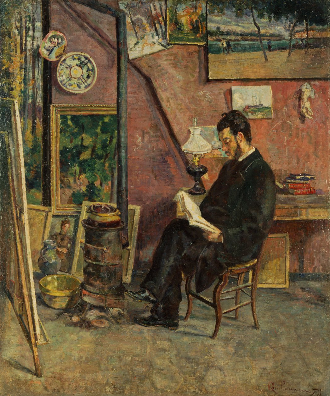 Portrait of Doctor Martinez by Jean Baptiste Armand Guillaumin