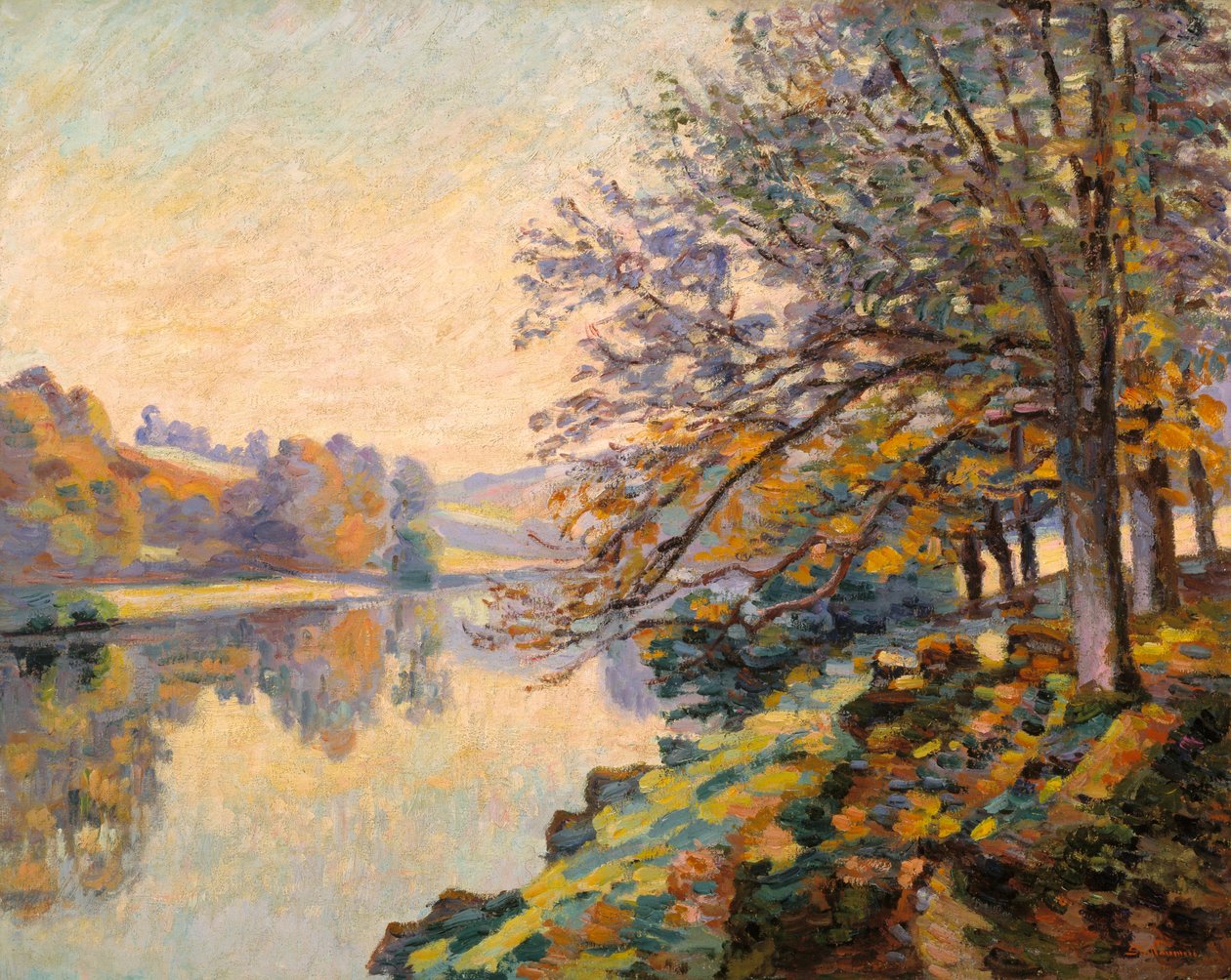 Riverbank, Autumn, c.1910 by Jean Baptiste Armand Guillaumin