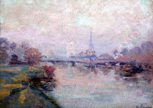 The Seine at Paris by Jean Baptiste Armand Guillaumin