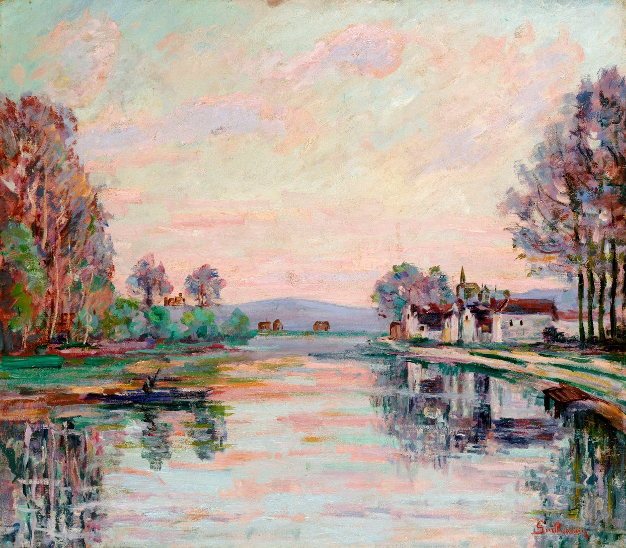 The Seine at Samois, c.1900 by Jean Baptiste Armand Guillaumin