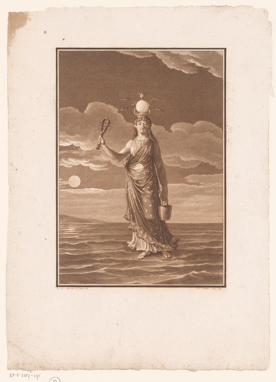 Isis, the Goddess with a Thousand Names, or Nature Personified by Jean Baptiste Blaise Simonet