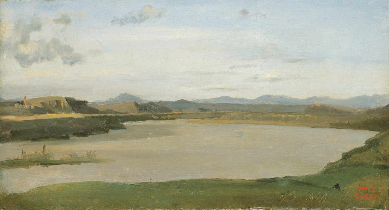 Acqua Acetosa by Jean-Baptiste-Camille Corot