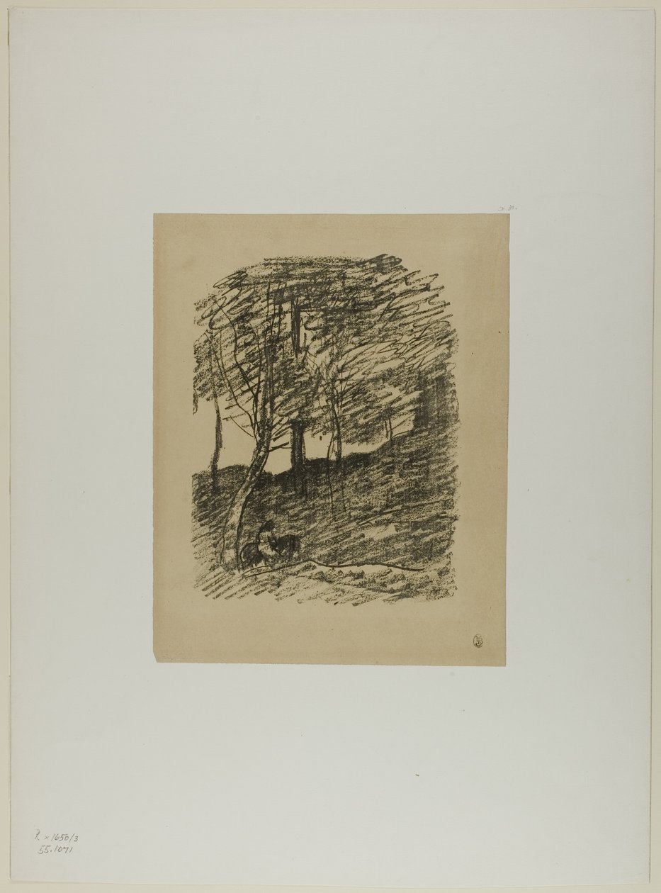 Beneath the Trees by Jean Baptiste Camille Corot