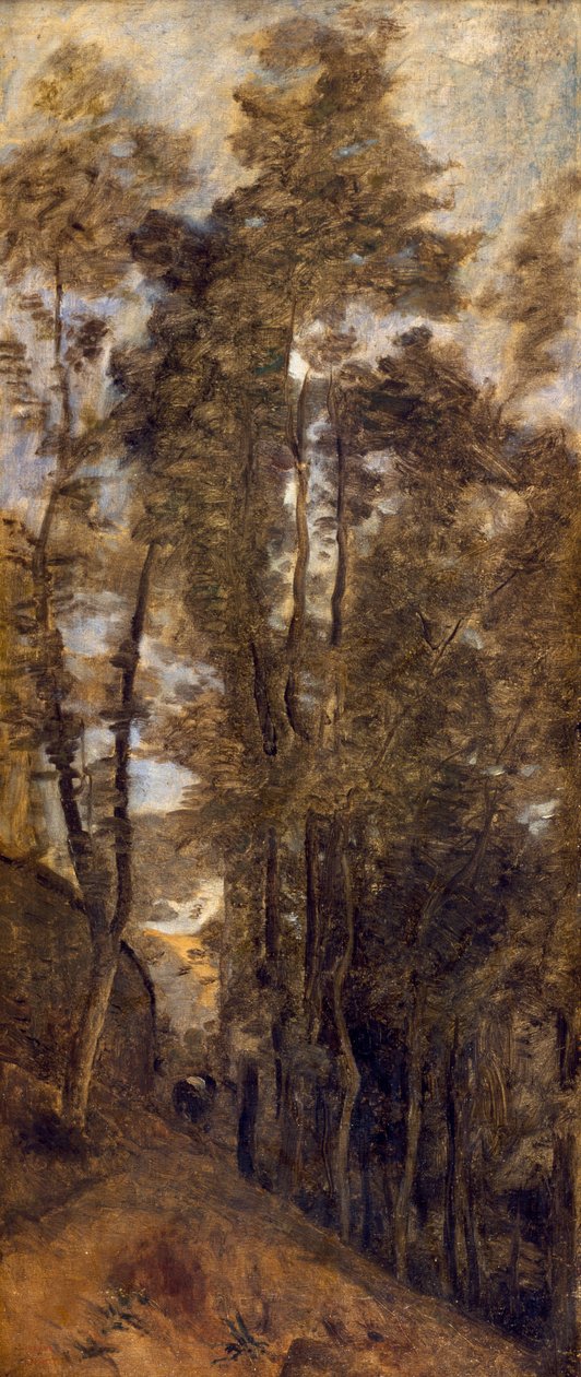 Reminder of the fortifications of Arras by Jean Baptiste Camille Corot