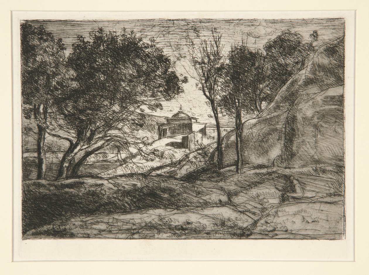 Memory of Tuscany by Jean Baptiste Camille Corot