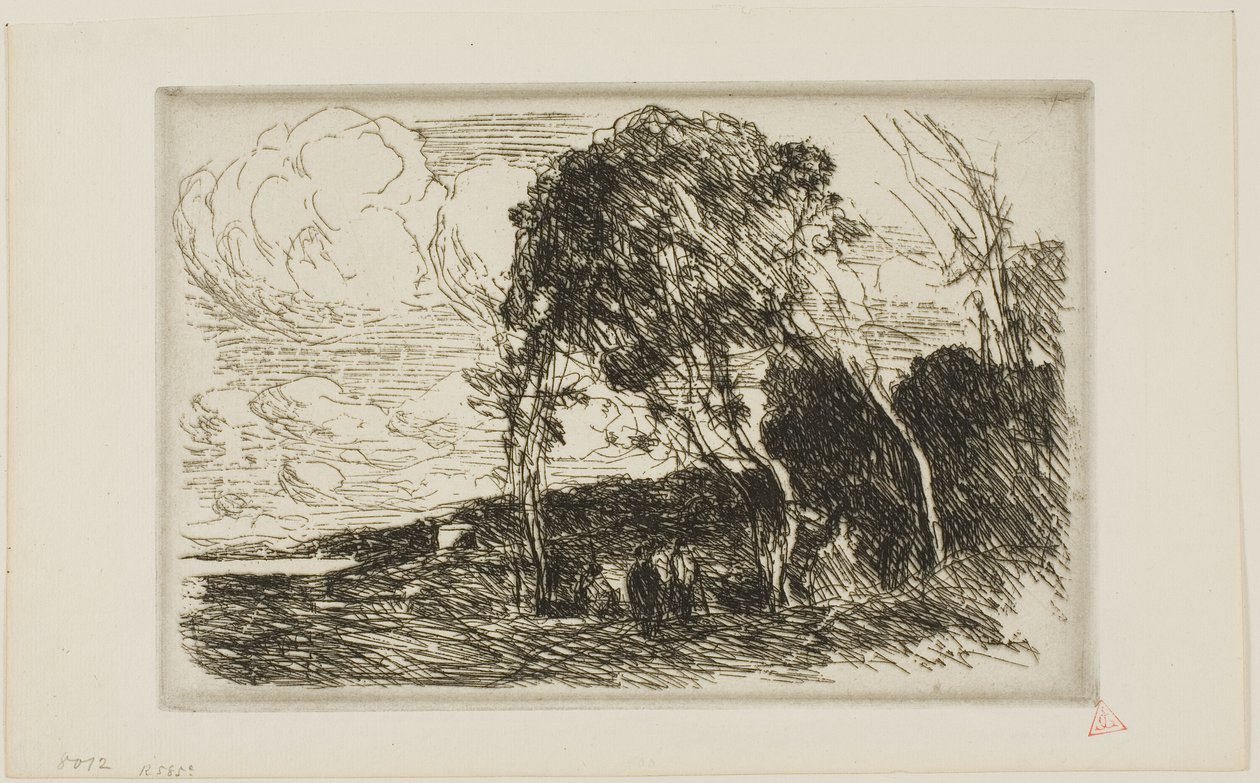 Souvenir of the Fortifications of Douai by Jean Baptiste Camille Corot