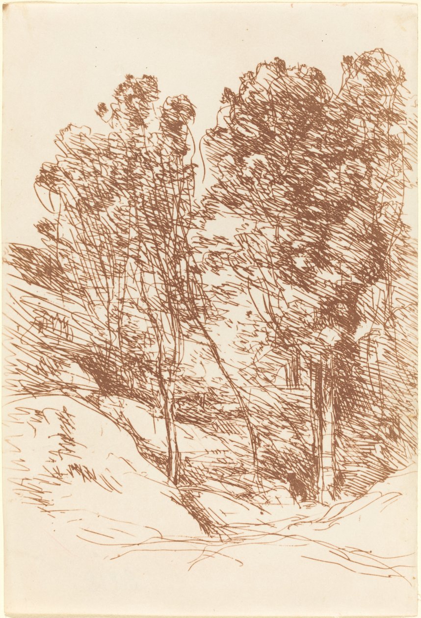 Souvenir of the Sole Valley by Jean Baptiste Camille Corot