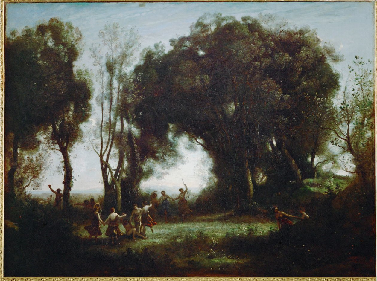 The Dance of the Nymphs by Jean Baptiste Camille Corot