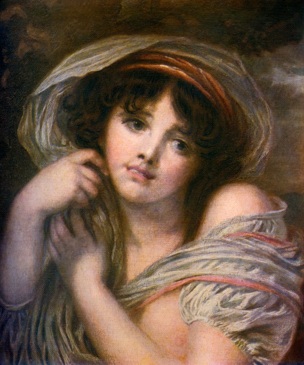 A Girl by Jean-Baptiste Greuze