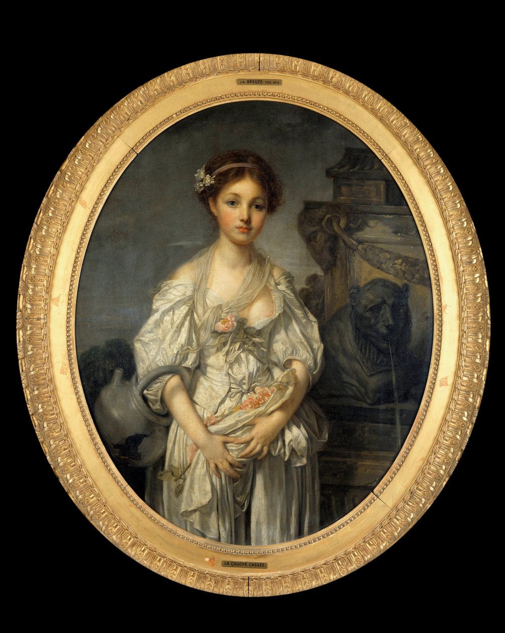 The Broken Jug by Jean Baptiste Greuze