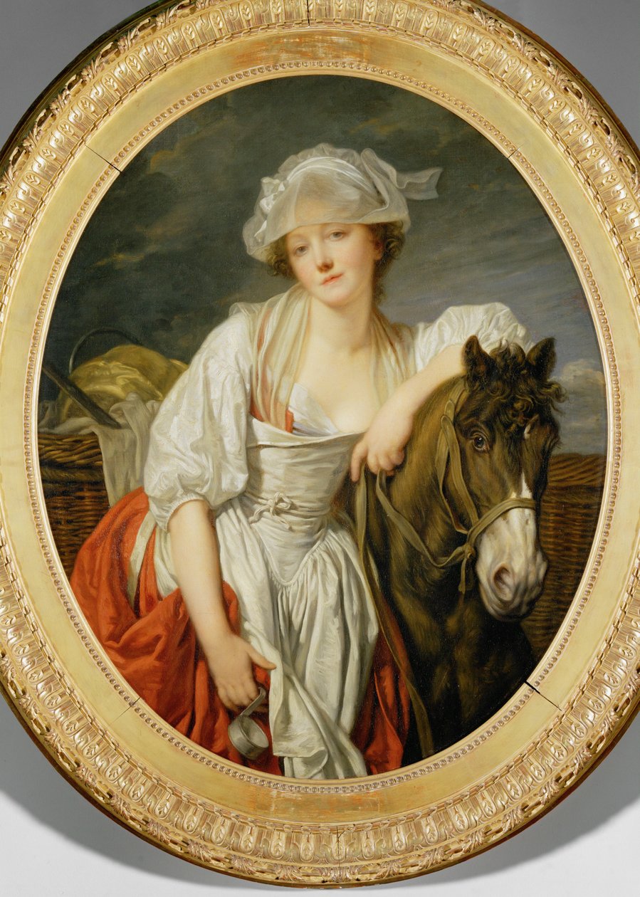 The Milkmaid by Jean Baptiste Greuze