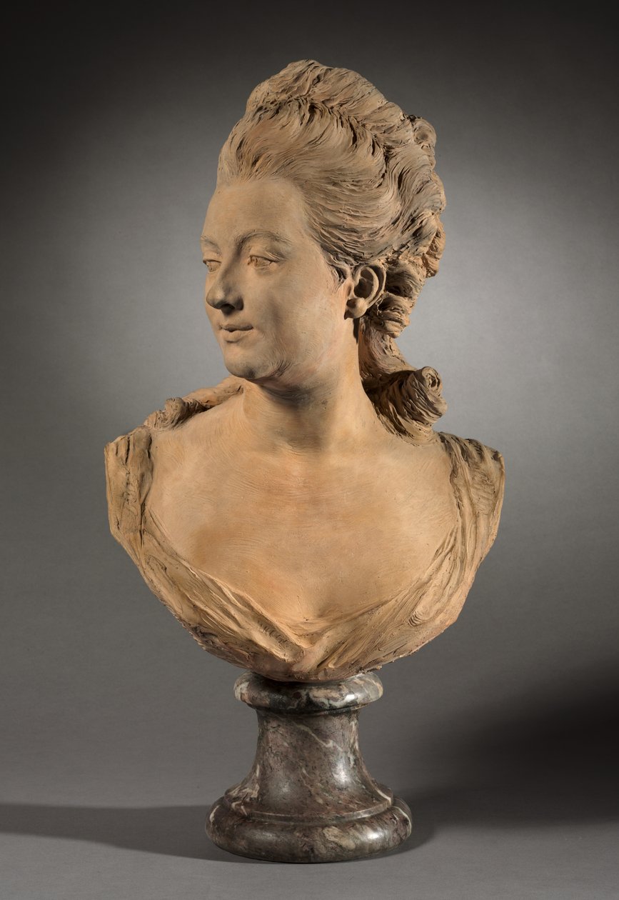 Portrait of Melle de Vandeul by Jean Baptiste II Lemoyne