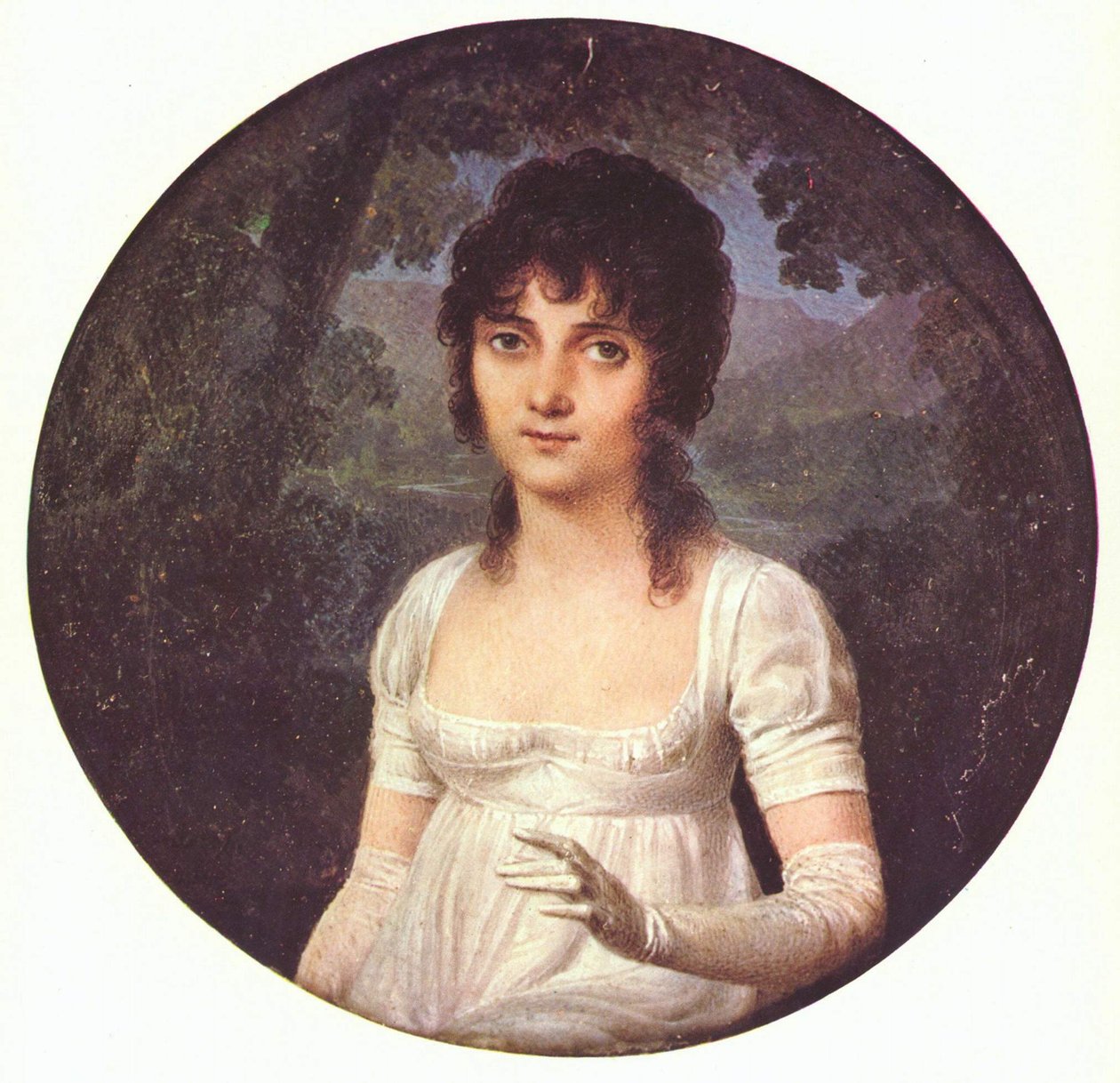 Portrait of Christine Boyer by Jean Baptiste Isabey