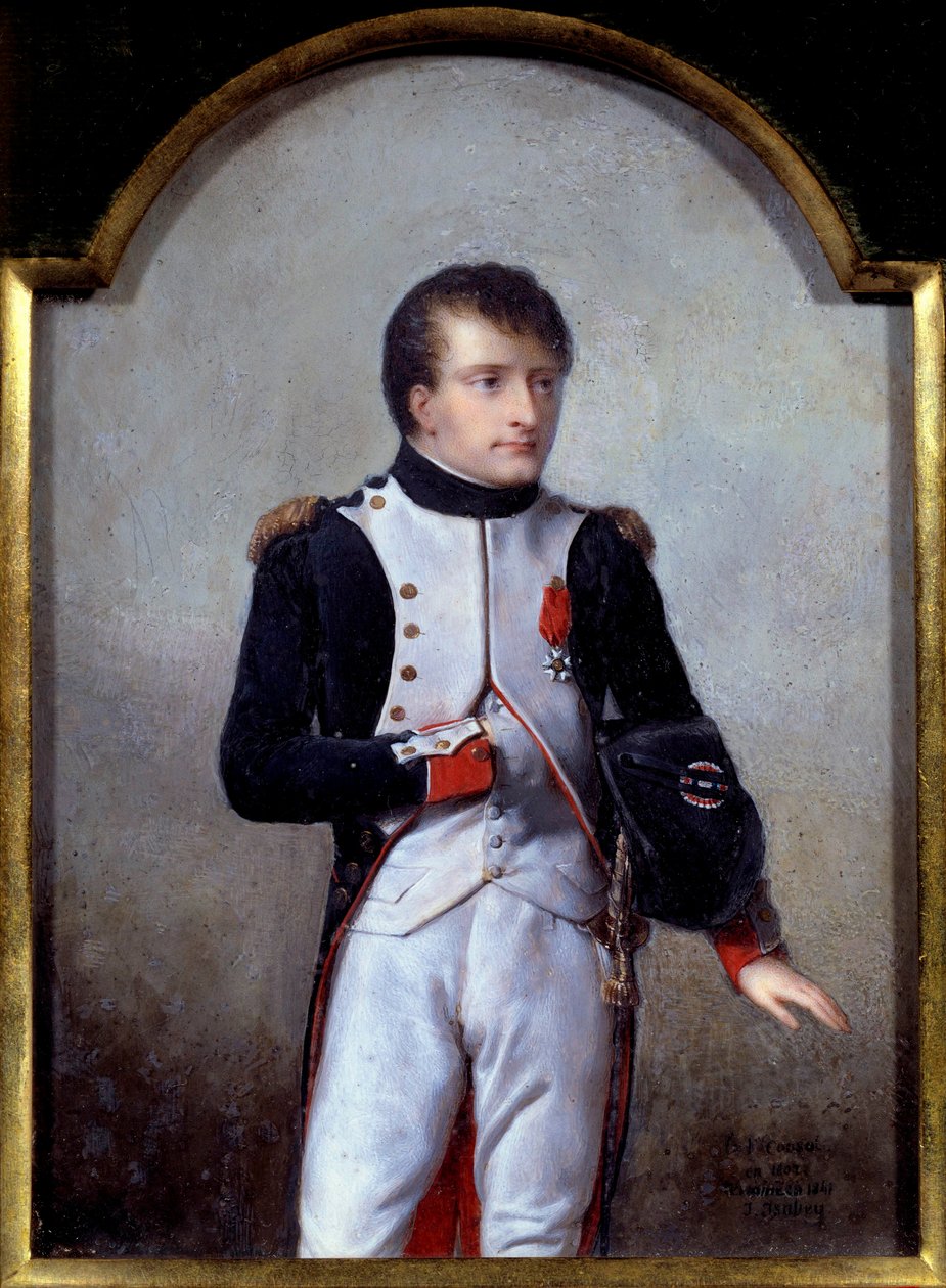 Portrait of Napoleon Bonaparte, First Consul by Jean Baptiste Isabey
