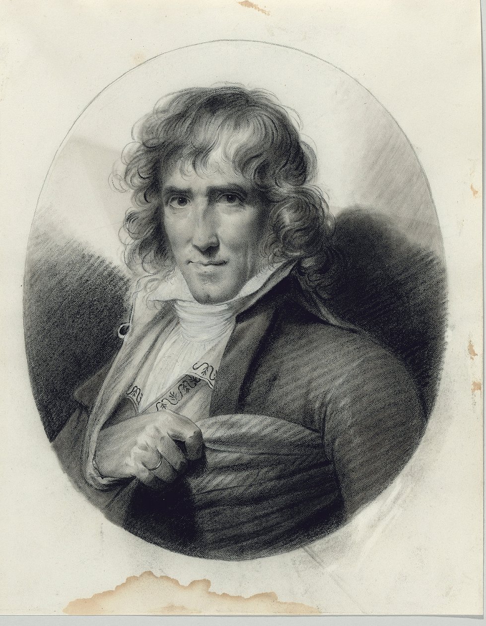 Portrait of the Artist Joseph Chinard by Jean Baptiste Isabey