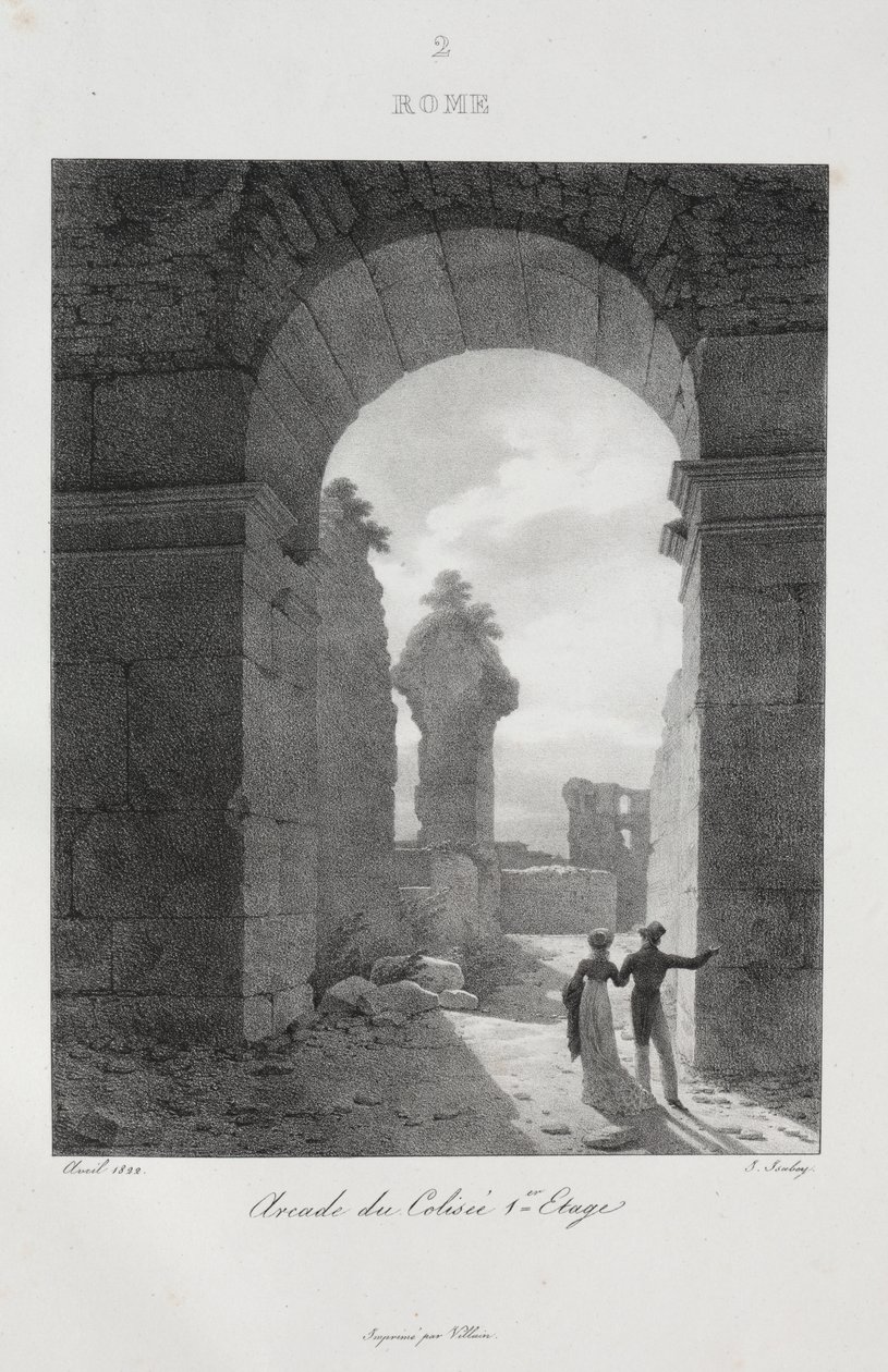 Voyage to Italy in 1822 by Jean-Baptiste Isabey
