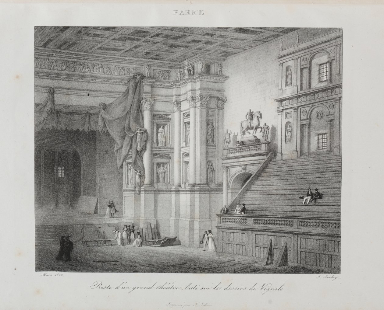 Voyage to Italy in 1822 by Jean Baptiste Isabey