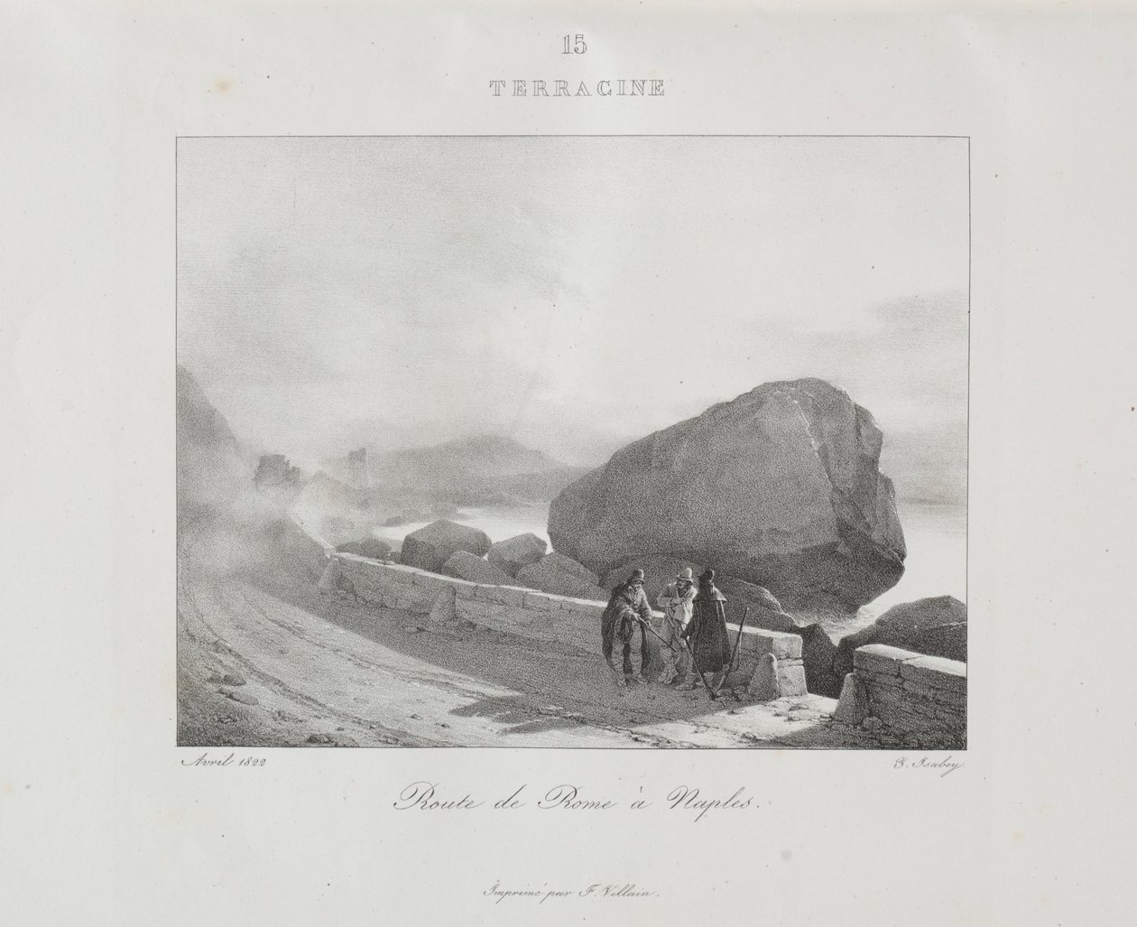 Voyage to Italy in 1822 by Jean Baptiste Isabey
