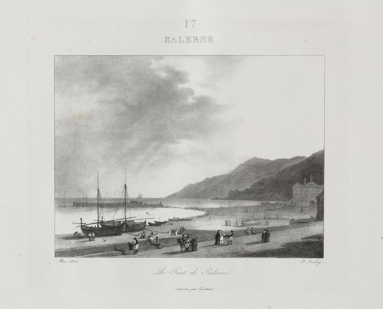 Voyage to Italy in 1822 by Jean Baptiste Isabey