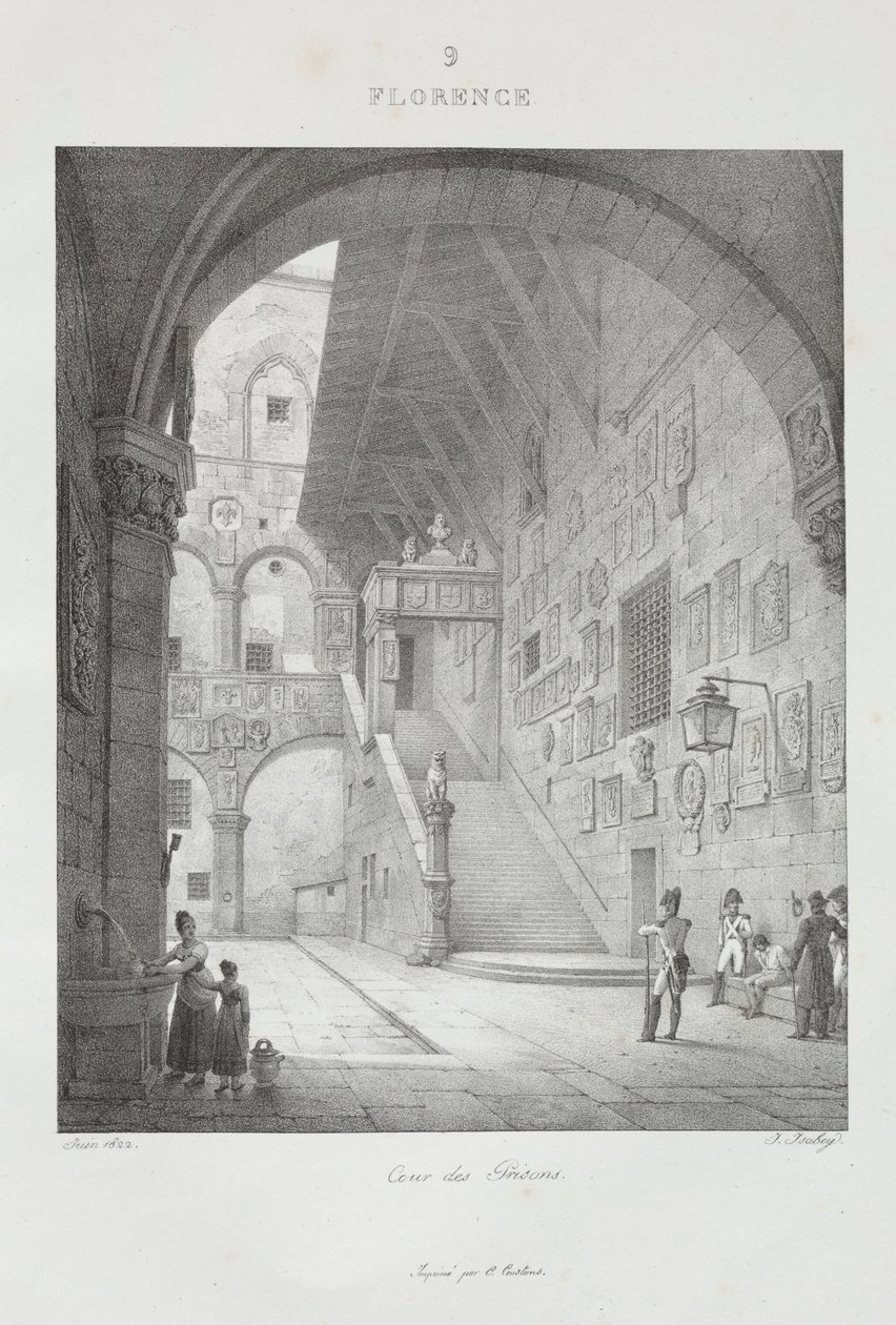 Voyage en Italie en 1822 by Jean Baptiste Isabey