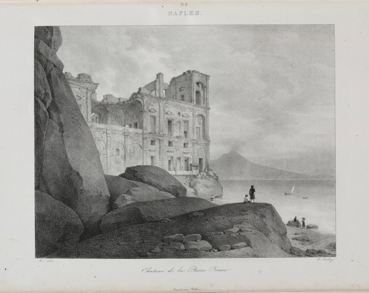 Voyage to Italy in 1822 by Jean Baptiste Isabey