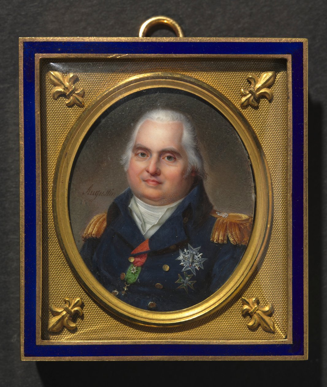 Portrait of Louis XVIII by Jean Baptiste Jacques Augustin