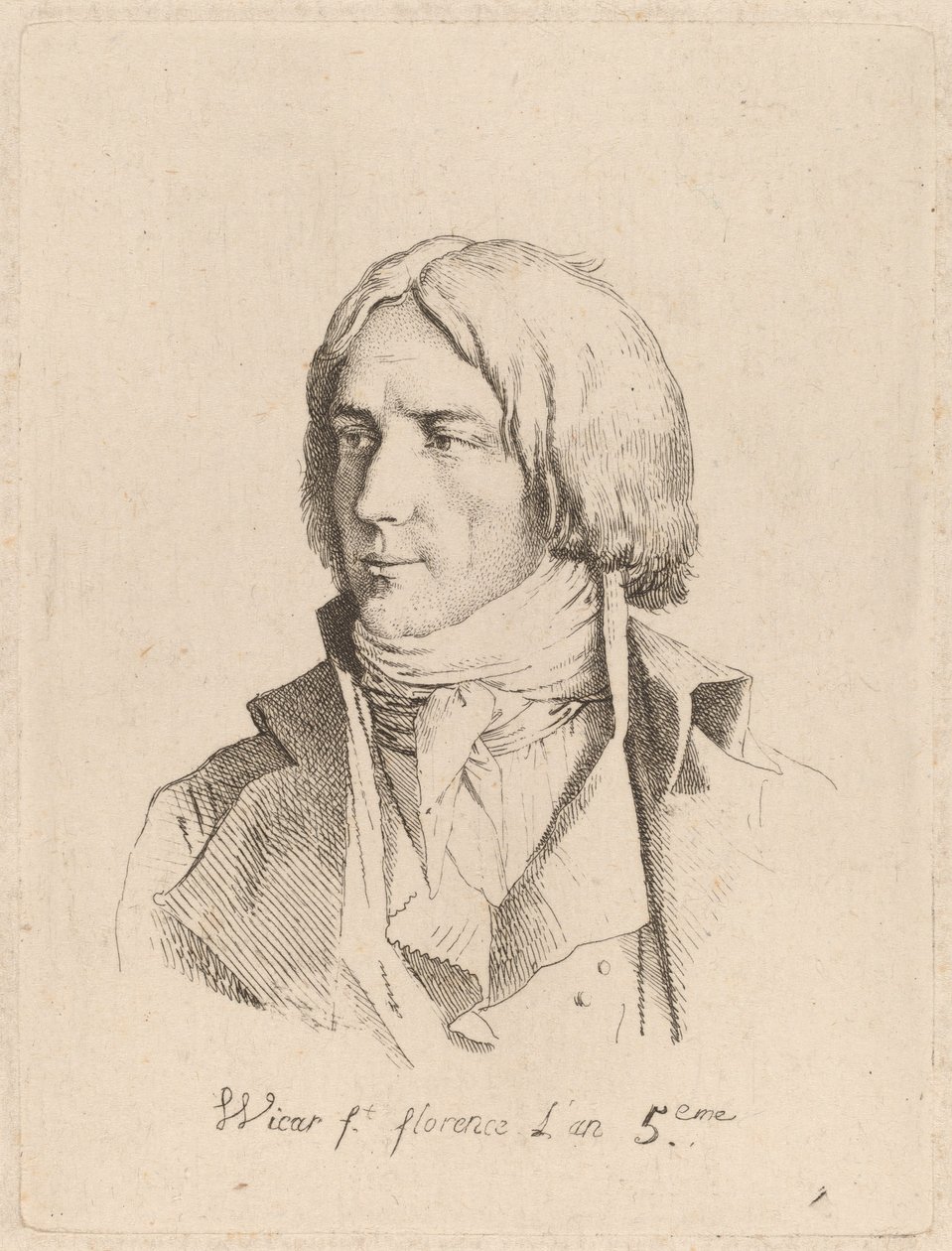 Self-Portrait by Jean Baptiste Joseph Wicar