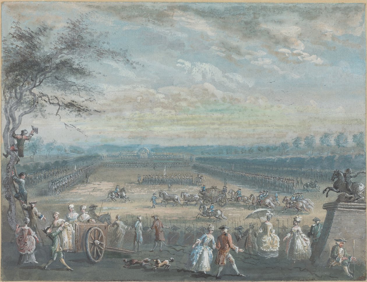 A Review on the Champs de Mars by Jean Baptiste Le Paon